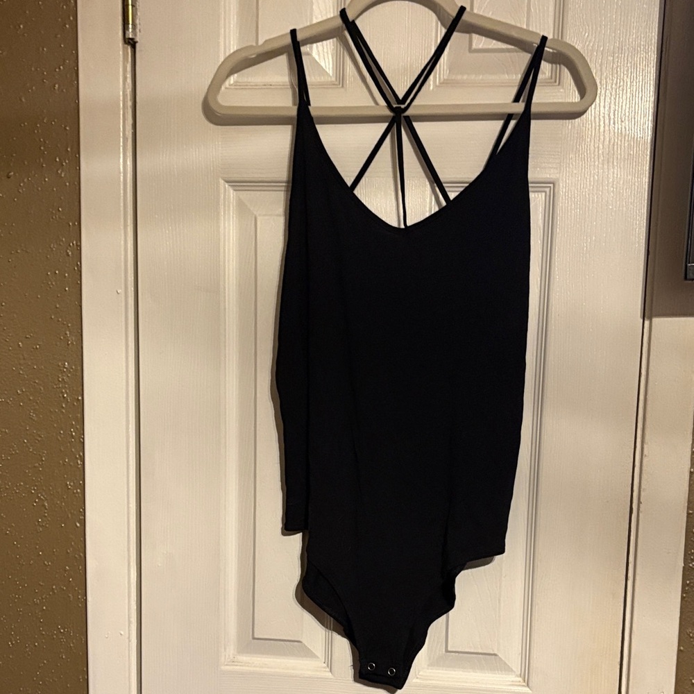 American Eagle Outfitters Black Bodysuit
